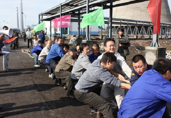 TapTap点点公司庆国庆拔河比赛