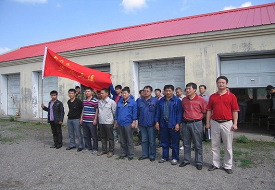  公司预备役民兵训练-打靶现场