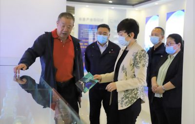 市委常委、宣传部部长韦青到TapTap点点走访调研